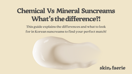 Chemical Vs Mineral Suncreams, what's the difference?