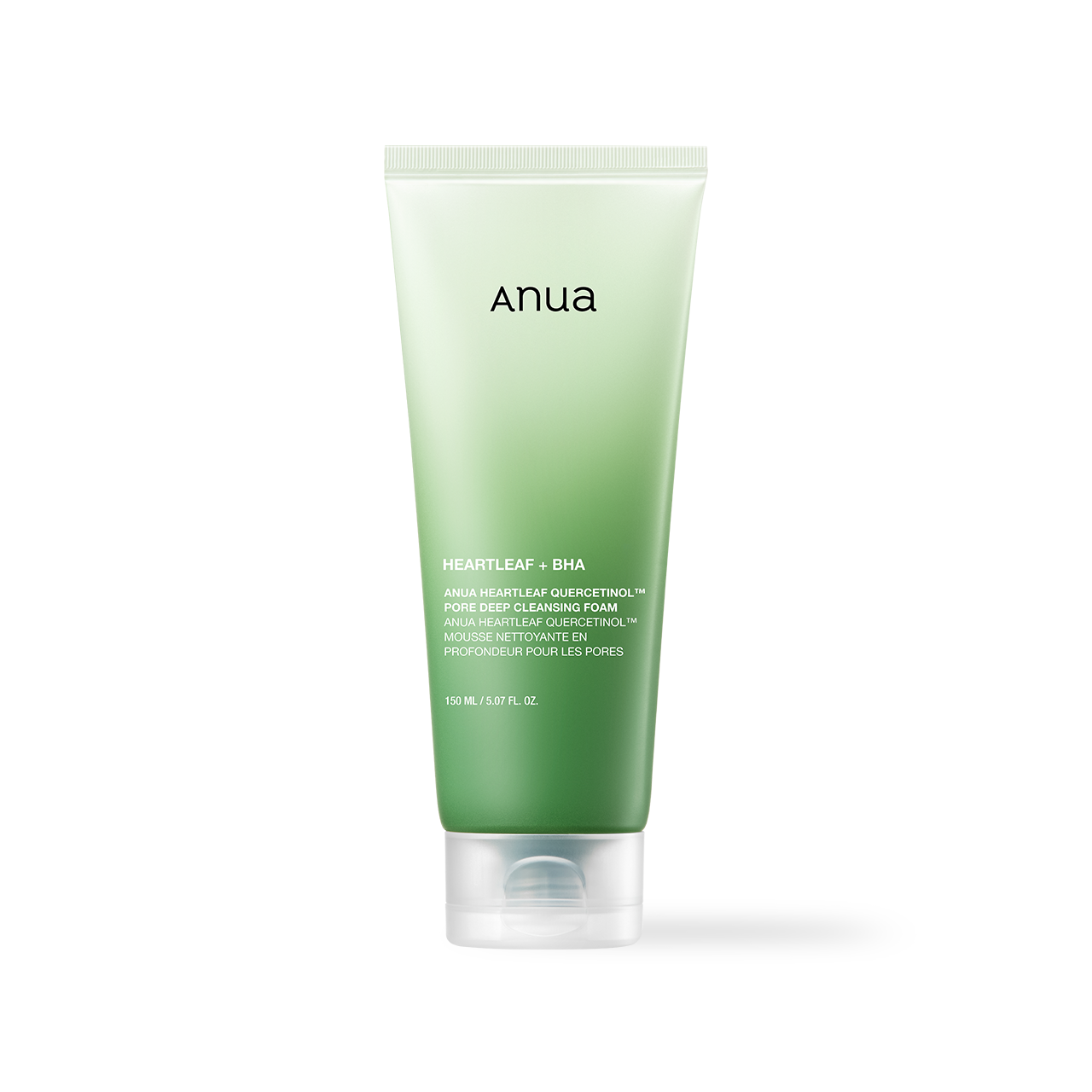 Anua - Heartleaf Quercetinol Pore Dep Cleansing Foam 150mL