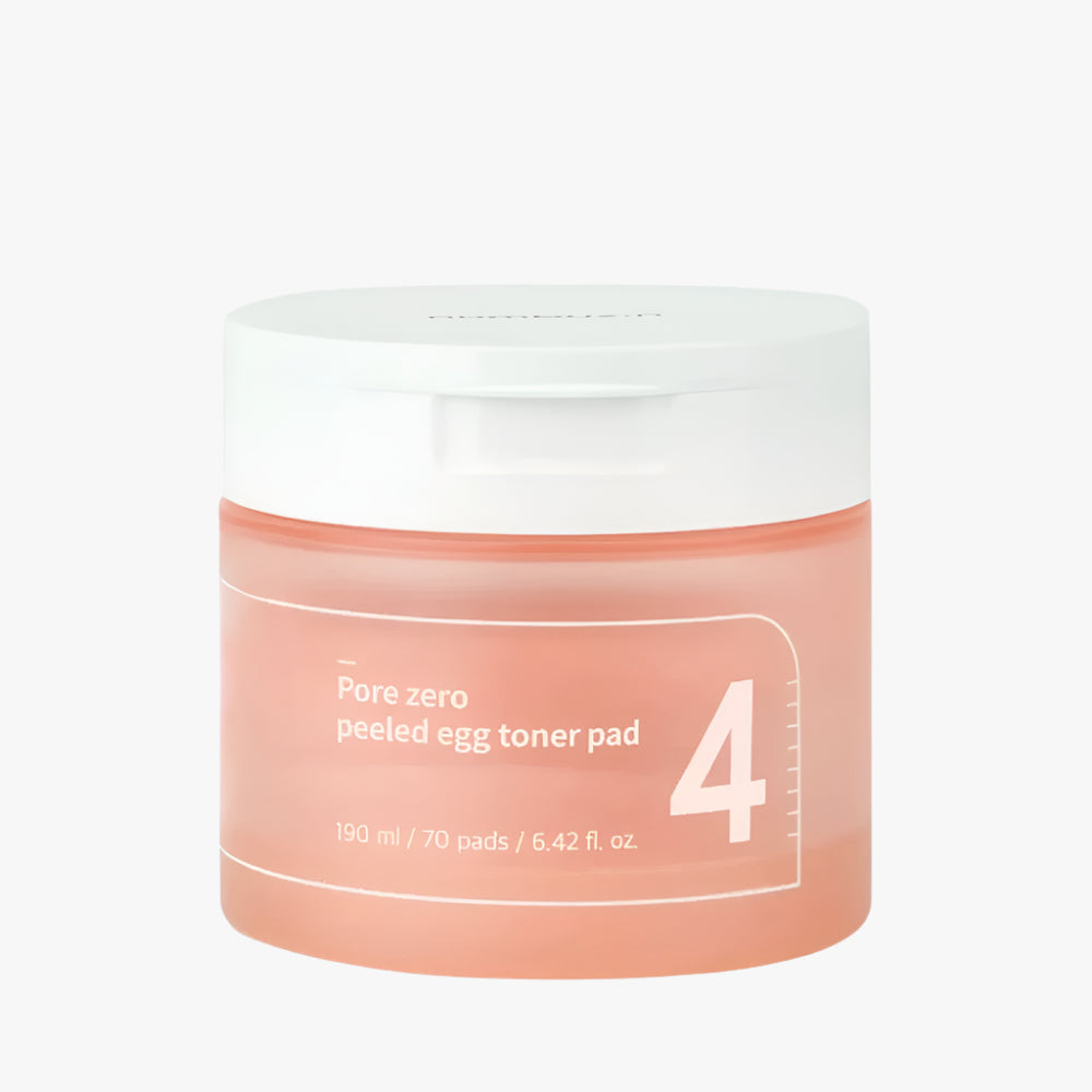 Numbuzin - No.4 Pore Zero Peeled Egg Toner Pad 70 pads