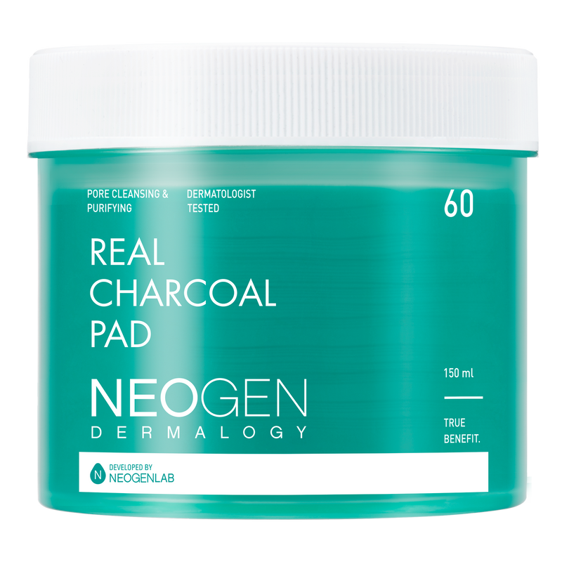 NEOGEN - Dermalogy Real Charcoal Pad  150mL 60 pads