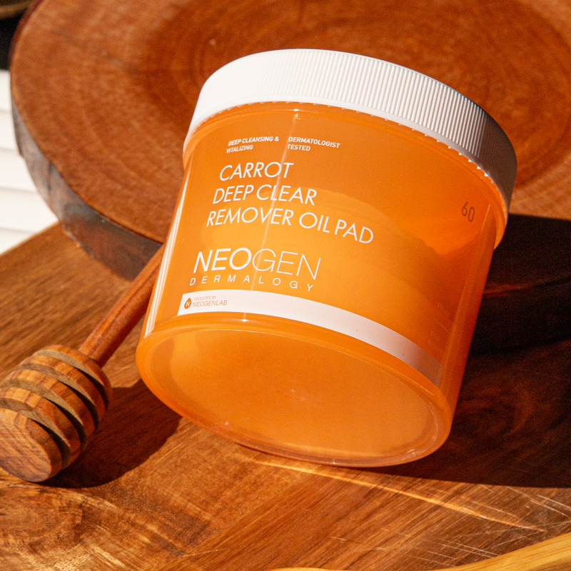 NEOGEN - Dermalogy Carrot Deep Clear Oil Pad 150mL 60 pads