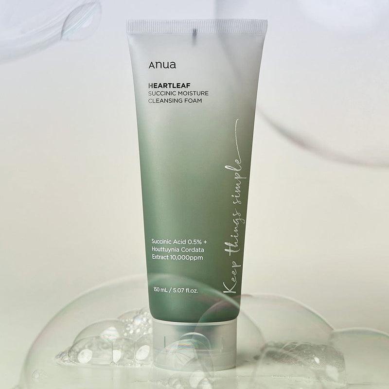 Anua - Heartleaf Succinic Moisture Cleansing Foam 150mL