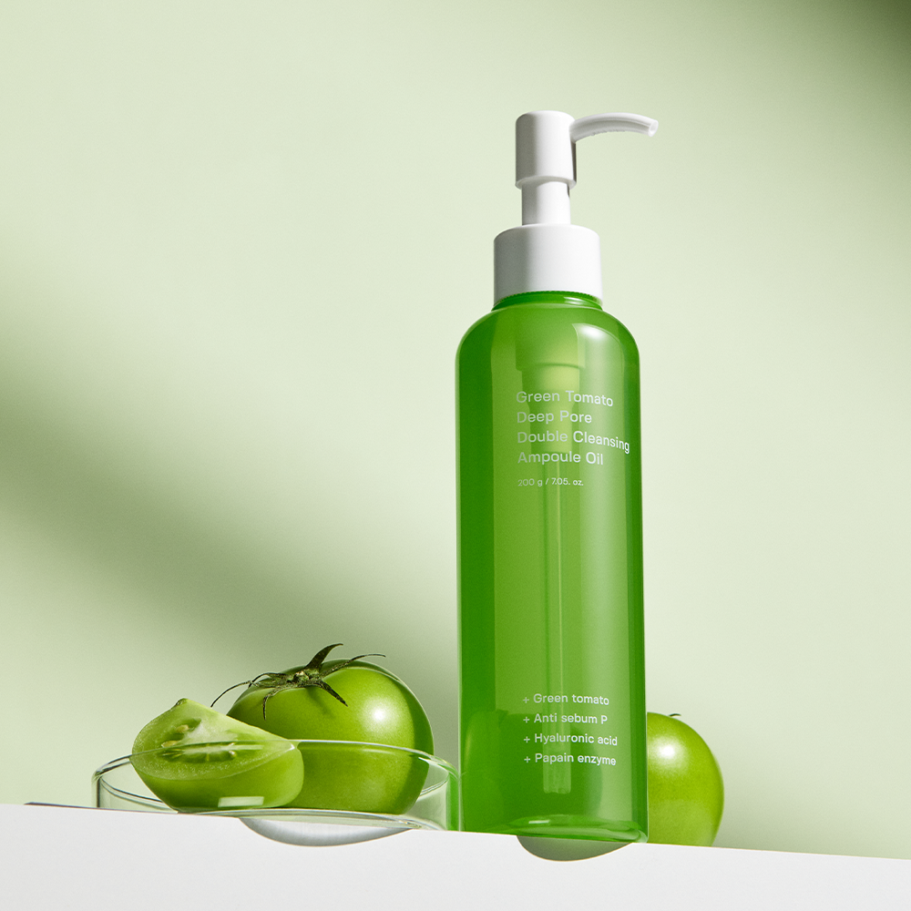 Sungboon Editor - Green Tomato Deep Pore Double Cleansing Ampoule Oil 200g