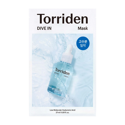Torriden - DIVE IN Low Molecular Hyaluronic Acid Mask Sheet 10 units