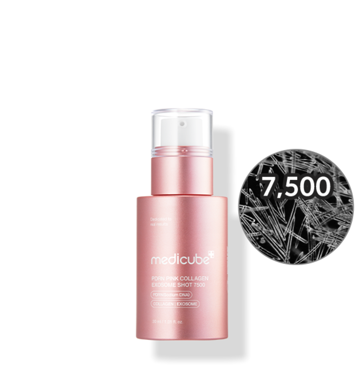 Medicube - PDRN Pink Collagen Exosome Shot Ampoule 7500 30mL