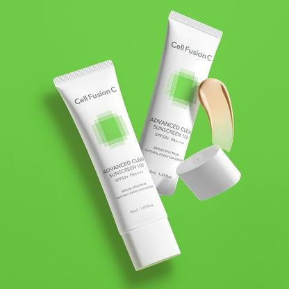CellFusionC - Advanced Clear Sunscreen 100 SPF50+/PA++++ 50mL