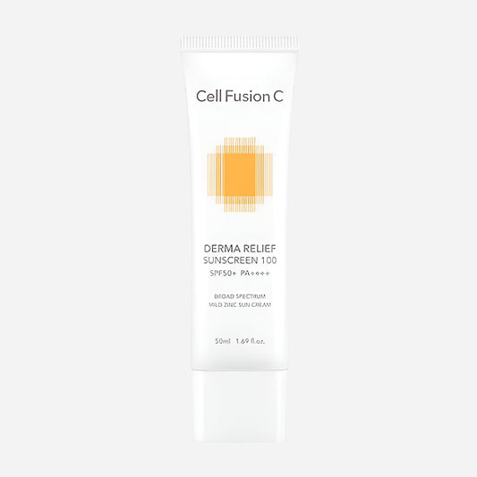 CellFusionC - Derma Relief Sunscreen 100 SPF50+/PA++++ 50mL