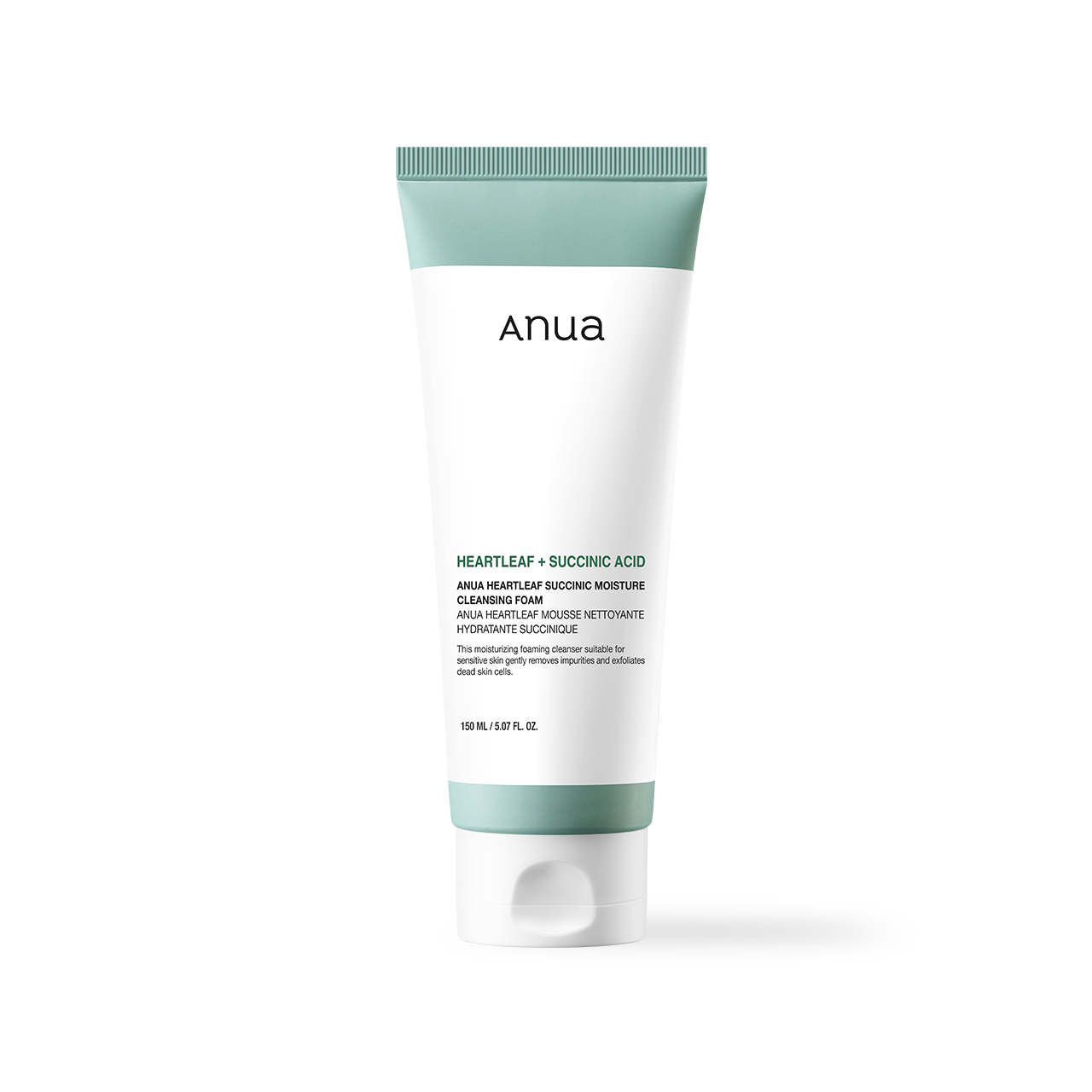 Anua - Heartleaf Succinic Moisture Cleansing Foam 150mL