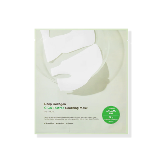 Sungboon Editor -  Deep Collagen Cica Teatree Soothing Mask 37g 4 pieces