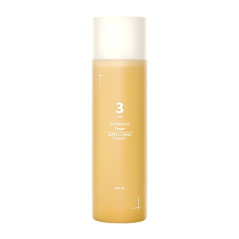 Numbuzin - No. 3 Super Glowing Essence Toner 200mL