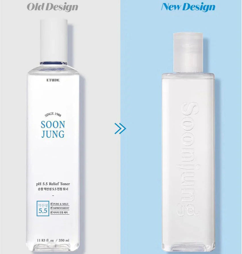 ETUDE - SoonJung pH 5.5 Relief Toner 350mL