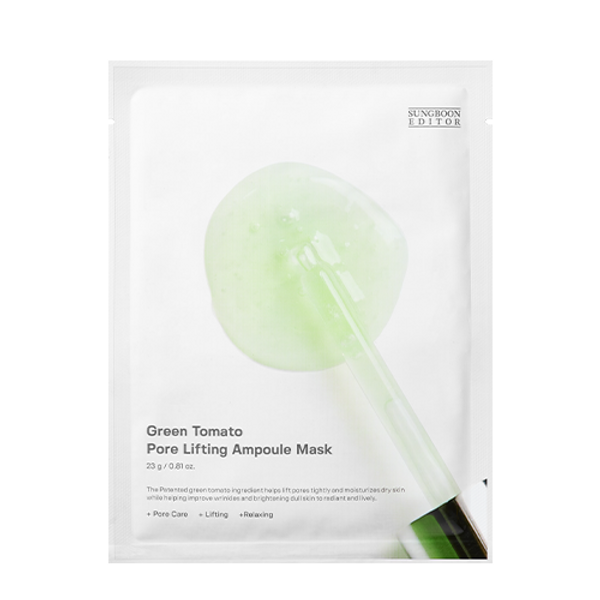 Sungboon Editor - Green Tomato Pore Lifting Ampoule Mask 23g 10 units