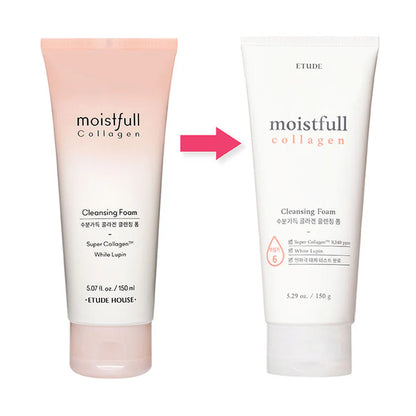 ETUDE - Moistfull Collagen Cleansing Foam 150mL