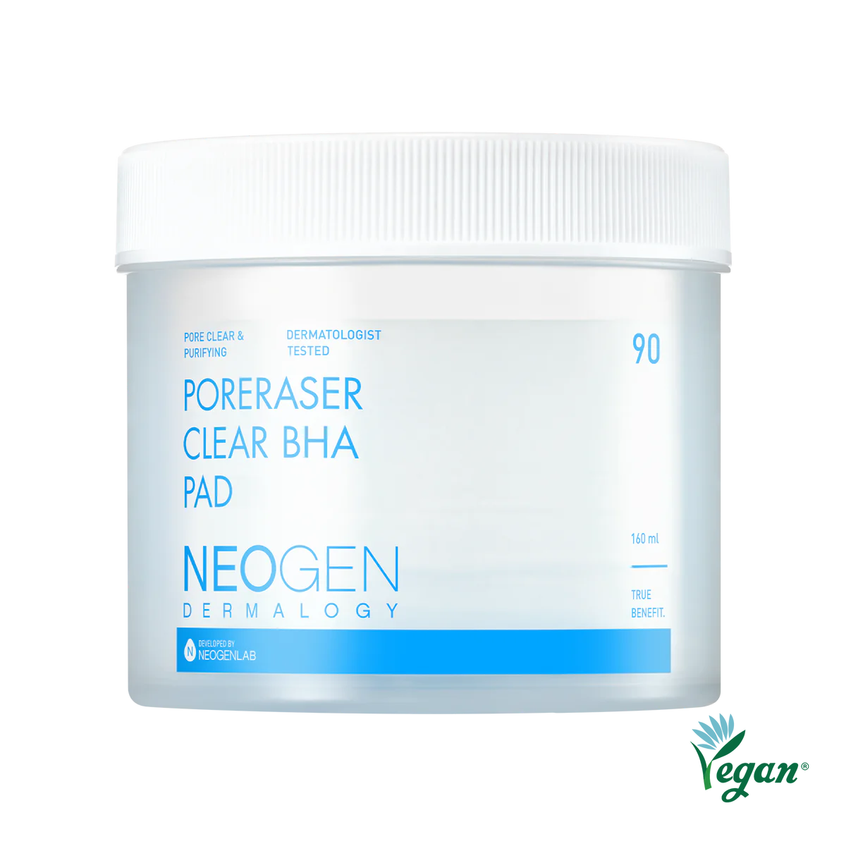 NEOGEN - Dermalogy Poreraser Clear BHA Pad 160mL 90 pads