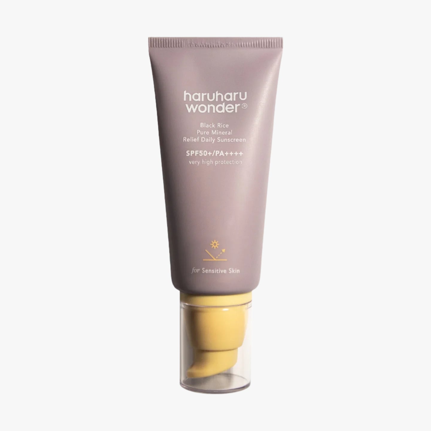 haruharuwonder - Black Rice Pure Mineral Relief Daily Sunscreen Unscented SPF50+ 50mL